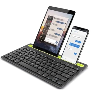 Mini Tastatura Wireless CK-03 Universala pentru Telefon, Tableta, Pc sau Tv, Suport Integrat - Img 2