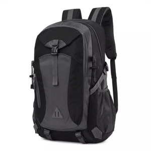 Rucsac multifunctional, outdoor, 40L, impermeabil, poliester, ergonomic, cu 3 compartimente, 50 x 31 x 23 cm, negru - Img 7