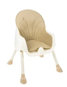 Scaun de masa Kruzzel multifunctional 3in1,greutate maxima 20 kg,varsta +6 luni - Bej - Img 7