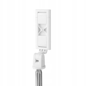 Selfie stick cu telecomanda control, model K20 - Alb - Img 3
