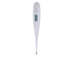 Termometru digital LCD pentru copii si adulti, masurare rapida si precisa, memorie, semnal sonor, alb - Img 4