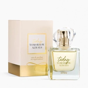 Apa de parfum Avon Today Tomorrow Always 100 ml - floral-orientala pentru femei, cu note de iasomie, frezie si mosc, ideala pentru eleganta si rafinament atemporal
