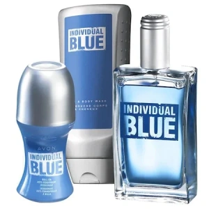 Avon Individual Blue pentru bărbați – Apă de toaletă 100 ml cu opțiuni Roll-on 50 ml și Gel de duș 250 ml - Img 9