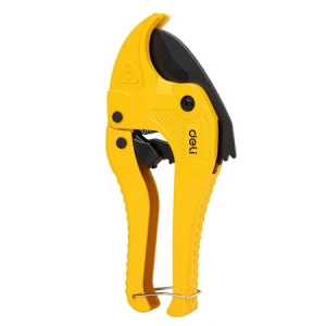 Cleste pentru taiat tevi, ergonomic, 42 mm, galben