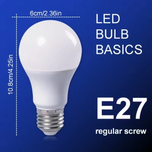 Dulie cu intrerupator si stecher, cu bec LED E27 5W, alb neutru 4500K, brat flexibil 20 cm, alb - Img 11