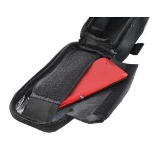 Geanta de telefon pentru bicicleta,forma dreptunghiulara,19x9,5x9 cm - Negru - Img 3