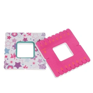 Kit de confectionare bratari, 11 ate colorate, 2 borcane cu margele, 23x12x3 cm - Multicolor - Img 3