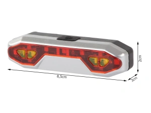 Lumina stop LED spate pentru bicicleta, accesorii incluse - Img 2