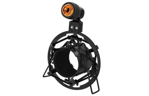Microfon profesional cu condensator de studio si suport de prindere pe birou, BM700 - Img 5