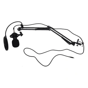 Microfon Profesional de Studio cu condensator, model BM800 cu stand inclus - Img 2