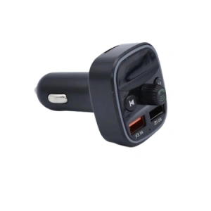 Modulator auto Q1, 12-24V , FM cu bluetooth, 2 iesiri USB - Negru - Img 3