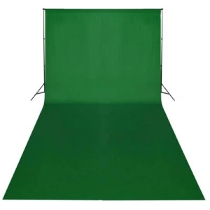 Panza fundal foto studio,din bumbac,dimensiuni 300x600 cm - Verde - Img 3