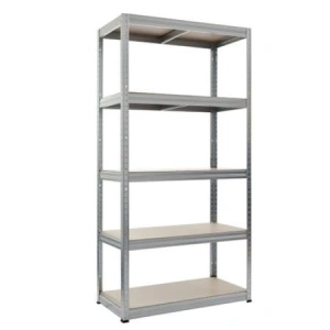 Raft metalic pentru depozitare cu 5 polite, capacitate 250kg/polita, total 1250kg,180x100x35cm
