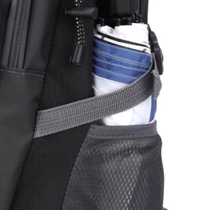 Rucsac multifunctional, outdoor, 40L, impermeabil, poliester, ergonomic, cu 3 compartimente, 50 x 31 x 23 cm, negru - Img 4