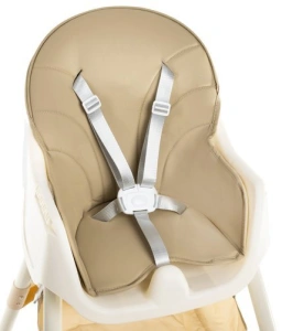 Scaun de masa Kruzzel multifunctional 3in1,greutate maxima 20 kg,varsta +6 luni - Bej - Img 4