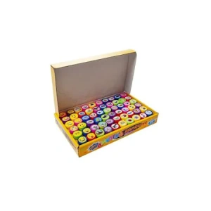 Set 60 de stampile pentru copii,diverse forme si modele - Multicolor - Img 2