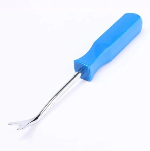 Set cleste profesional pentru demontare clipsuri auto si extractor, pentru tapiterie, ornamente si panouri, manere ergonomice, otel rezistent - Img 8