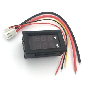 Voltmetru si ampermetru 2in1,afisare digitala, interval 0-100V - 100A - Img 2
