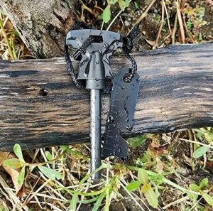 Amnar aprindere foc camping si supravietuire, tija feroceriu 10.8 cm, striker multifunctional cu rigla, rezistent la apa - Img 9