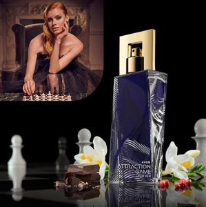 Apa de parfum Avon Attraction Game pentru barbati 75 ml - parfum oriental-lemnos cu note de ciocolata neagra, piper negru si ambra, dedicat barbatului carismatic si pasional - Img 3