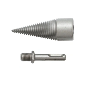 Burghiu pentru despicat lemn, diametru 42 mm, pentru bormasina cu impact - Img 8