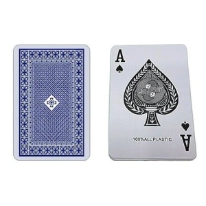 Carti de joc,din plastic,54 bucati in cutie de depozitare 8.7x5.7 cm - Img 5
