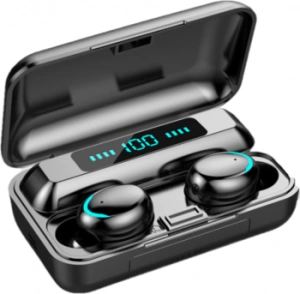 Casti Bluetooth TWS Wireless KD-M8, In ear, Conexiune Universala - Negru - Img 4