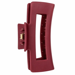 Clama par visinie 10.3 x 5 cm, cleste rezistent din plastic rigid, accesoriu pentru prinderea parului lung si des - Img 3