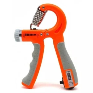 Flexor reglabil 10-60 kg,contor electronic, pentru antrenamentul incheieturilor si antebratului - Portocaliu - Img 2