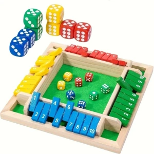 Joc de societate tip Drinking Game, pentru 2-4 jucatori, multicolor, 3+ ani