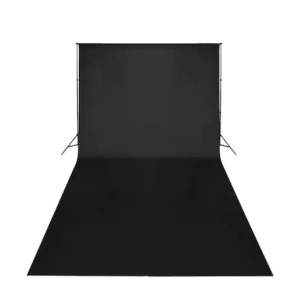 Panza fundal foto studio,din bumbac,dimensiuni 300x400 cm - Negru - Img 4