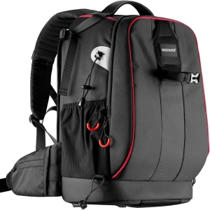 Rucsac foto profesional impermeabil pentru aparat DSLR, mirrorless si accesorii, compartimente modulare, protectie antifurt, negru - Img 1