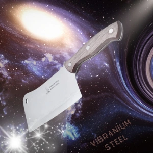 Satar profesional de macelarie cu lungimea totala de 38,5 cm si lama de 22,5 cm - Img 6