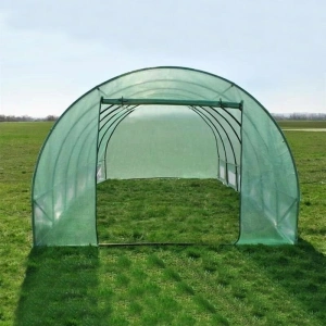 Sera tip tunel 8x3x2 m, cadru metalic, 10 ferestre - Img 2
