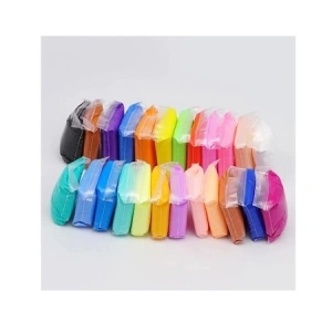 Set 24 pungi de plastilina cu accesorii de modelare - Multicolor - Img 3