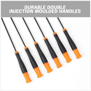 Set 6 surubelnite, carlige lungi pentru extras garnituri de etansare auto, 24 cm lungime - Img 2