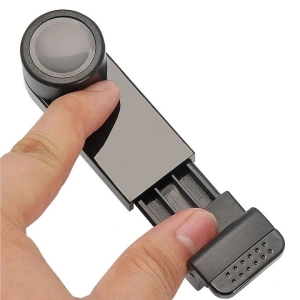 Suport auto universal, pentru telefon, prindere grila ventilatie, extensibil, compatibil telefoane pana la 6.5 inch, negru - Img 3