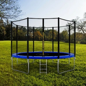 Trambulina cu diametru de 366 cm, plasa protectie inclusa, 4 picioare duble, sarcina maxima 150kg - Img 2