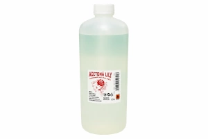 Acetona Lily pentru indepartarea ojei si curatarea unghiilor, flacon din polietilena, 1000 ml