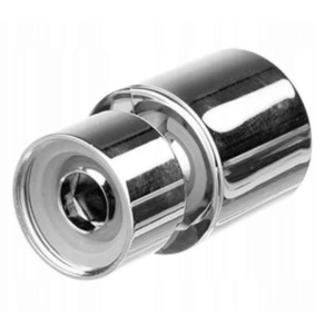 Aerator baterie chiuveta, economie apa pana la 70%, rotire pentru reglarea debitului 2-8 L/min, cromat, montaj universal, 2.2 x 4.5 x 2.7 cm - Img 4