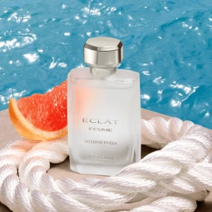 Apă de toaletă Oriflame Eclat Femme Weekend Riviera 50 ml - eleganță pariziană, prospețimea soarelui mediteranean și feminitate atemporală - Img 4