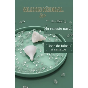 Aspirator nazal pentru bebelusi, electric, 2 capete diferite si 11 filtre, 6 viteze, putere 487 mmHg, albastru - Img 7