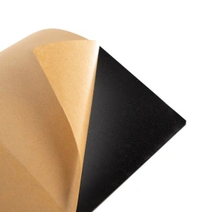 Banda protectoare pentru garaj si portiere, spuma EVA autoadeziva, amortizare impact, 200 x 20 x 0.4 cm, negru - Img 6