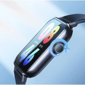 Ceas smartwatch, JR-FT5, monitorizare sport, rezistent apa, wireless, ecran HD 1.83'', apelare Bluetooth, microfon, negru - Img 2