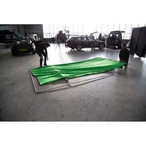 Fundal foto video profesional Croma Key, green screen, pentru filmari profesionale 400x230 cm - Img 4