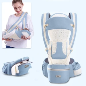 Marsupiu ergonimic,multifunctional pentru bebelusi,15in1,greutate maxima 25 kg - Roz - Img 9