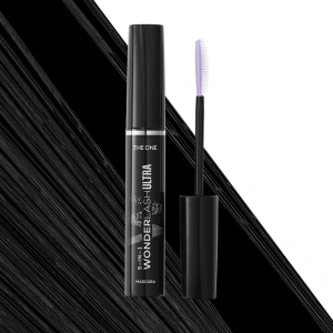 Mascara 5-in-1 THE ONE WonderLash Ultra Black Oriflame 8 ml, gene ultra-negre si ultra-definite cu efect Ultra HD - Img 2