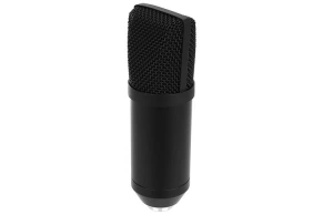 Microfon profesional cu condensator de studio si suport de prindere pe birou, BM700 - Img 9