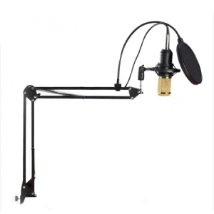 Microfon Profesional de Studio cu condensator, model BM800 cu stand inclus - Img 6