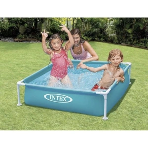Piscina rectangulara, 122 x 122 x 30 cm, cadru metalic, capacitate 342 l - Img 4